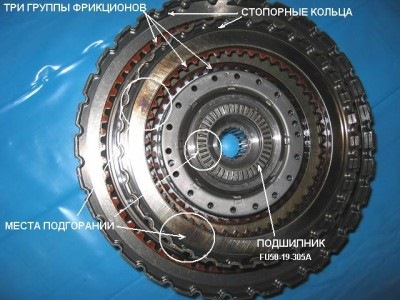 Ремонт АККП 4