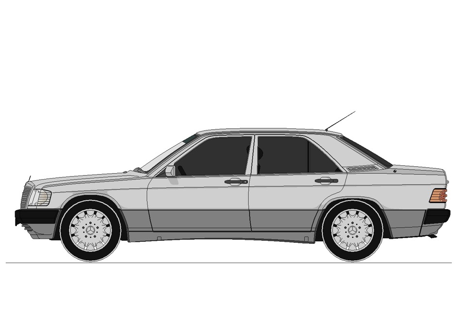 W201 vs Paint)) 1