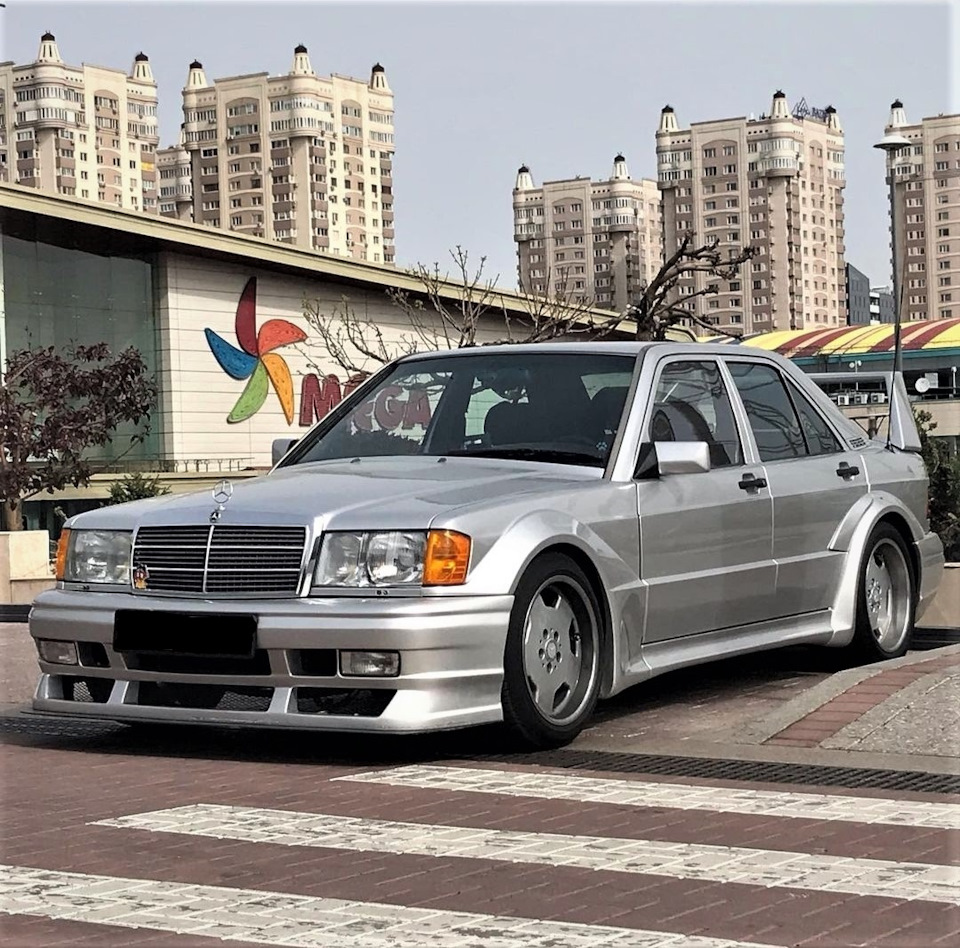 Підбір дисків для мерседеса W201 у стилі AMG 1
