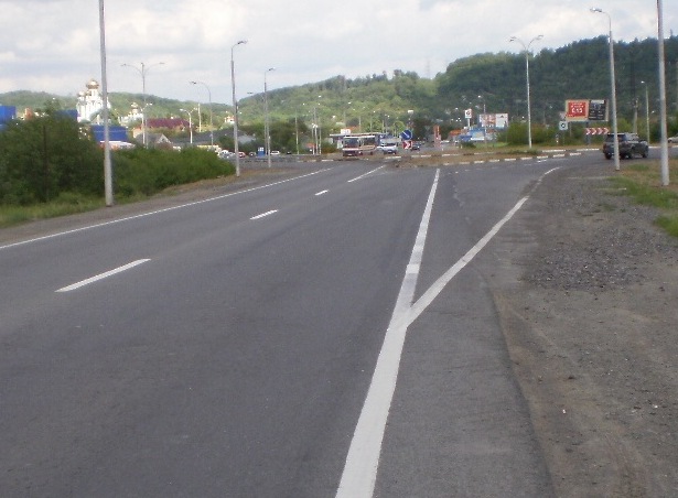 Обережно, відремонтована дорога 1
