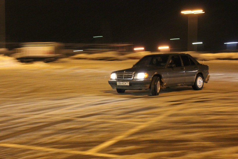 Перший зимовий drift :) 1