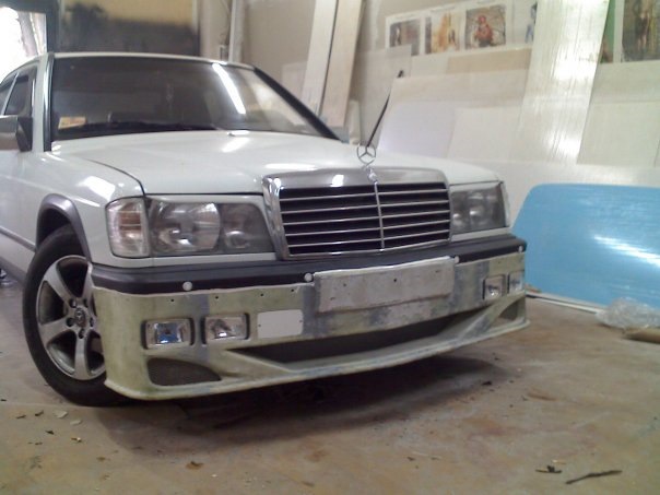 Фото моєї першої машини Mercedes-Benz 190E 2