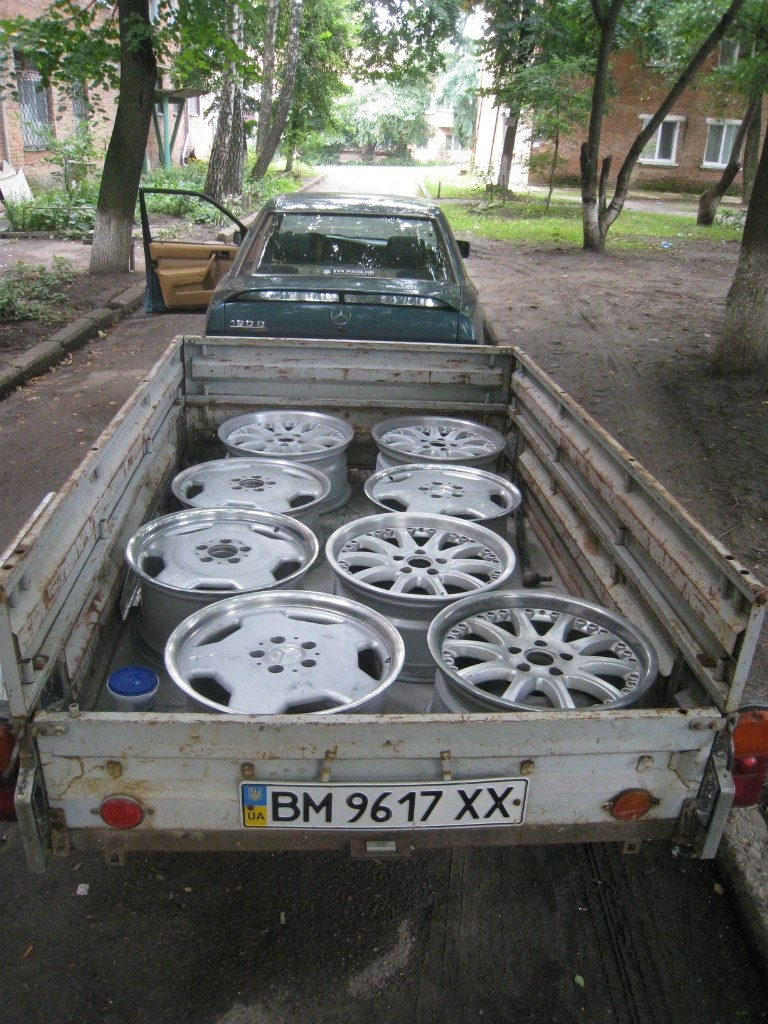 Трохи про диски ///AMG monoblock II(7.5/8.5j) RH(8j) 1