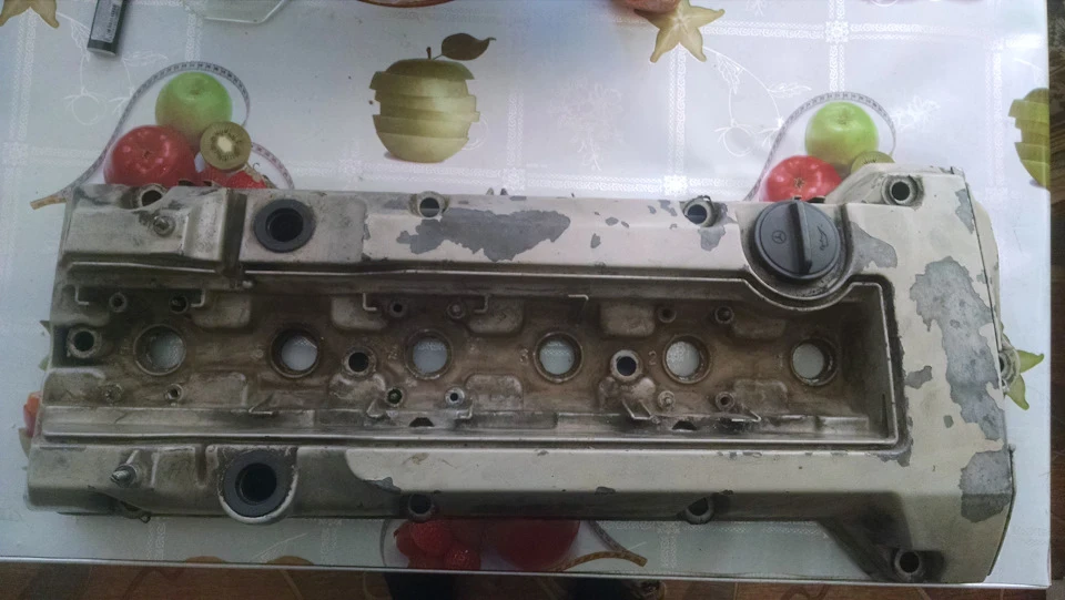 фарбування клапанної кришки м104 ч.1