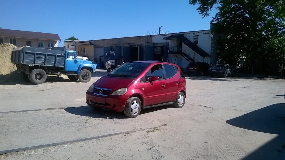Кондиціонер W168, порвало патрубок 2