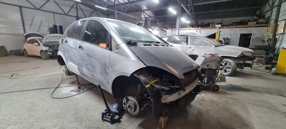 Майже повне фарбування машини! 1