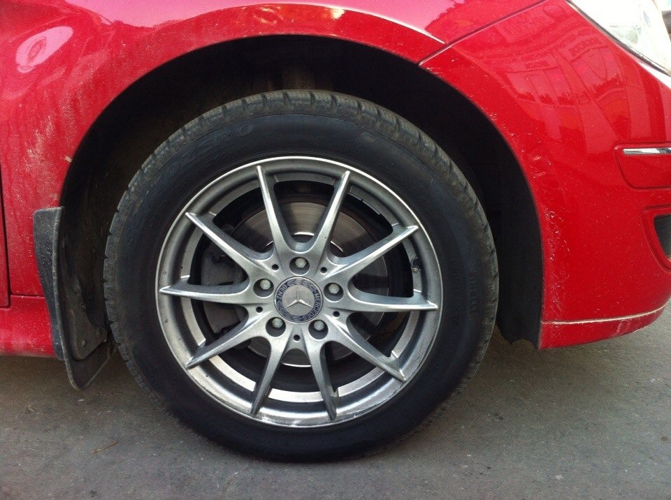 Mersedec benz R16 з гумою 195/55/16 Pirelli Winter Sotto Zero Для Зими 1