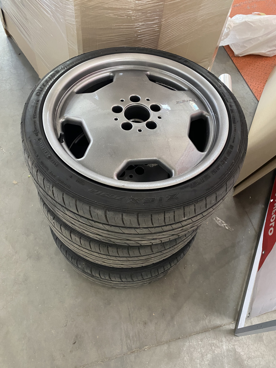 Довгий шлях до дисків Mercedes AMG Monoblock aero 2 R18 на кузові w204 c204😅 1