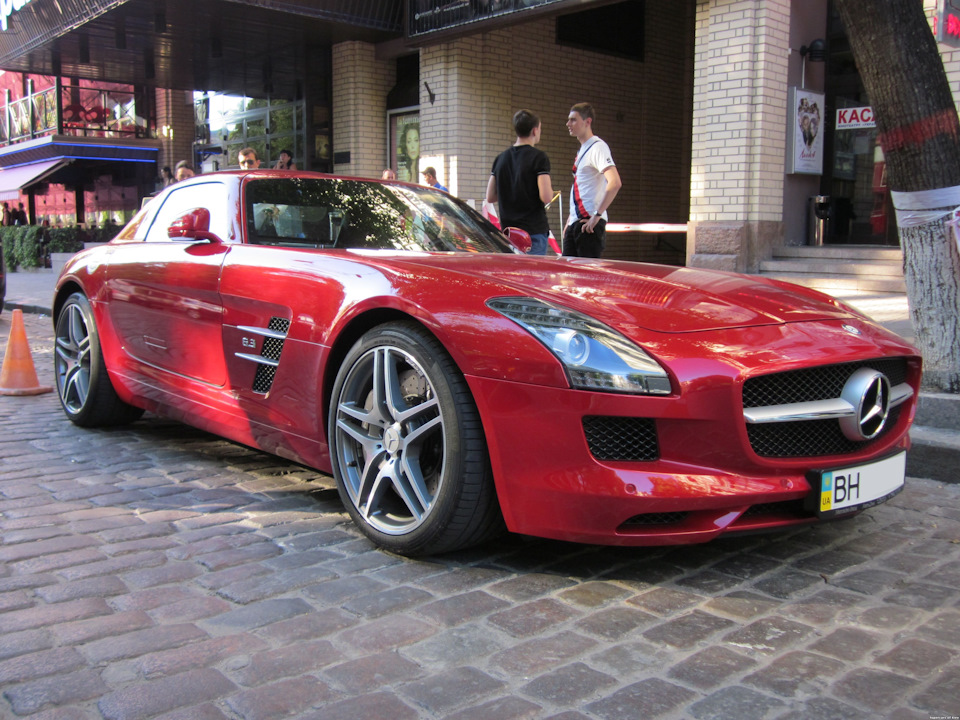 Mercedes SLS Розпил M159 6.3 AMG з пробігом 1000 км? Музей авто транспорту))) 1