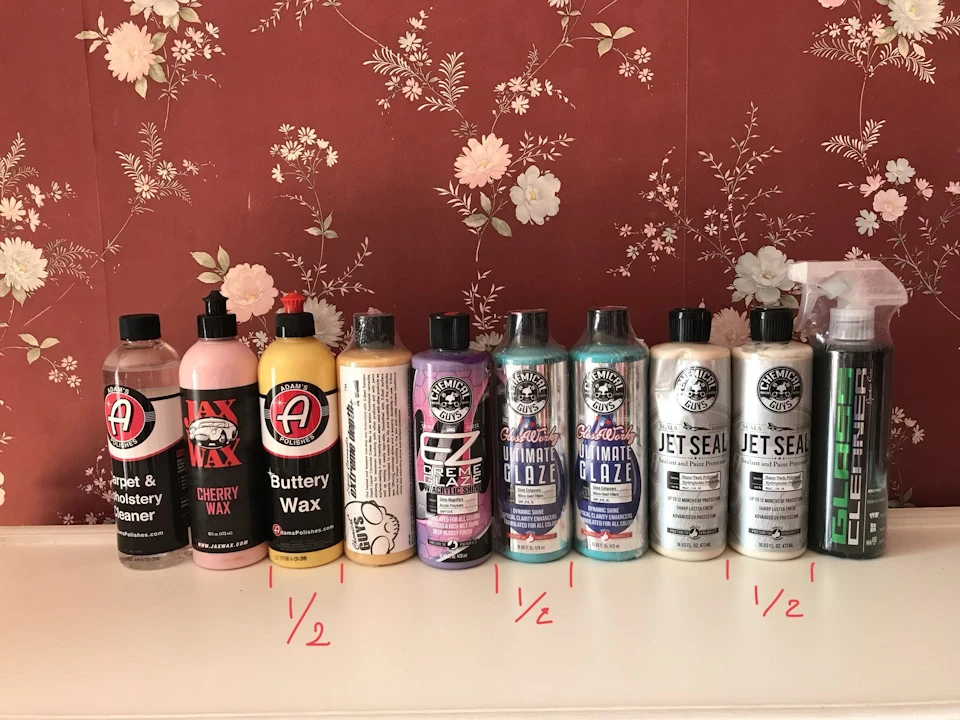 Все для дітей лінгу, wax, sealant, glaze etc ...