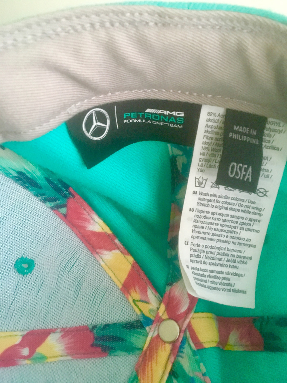 Кепки Mercedes AMG Petronas 2
