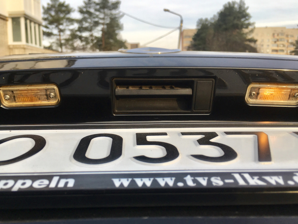 Освітлення номерного знака. License plate lamp, left 2