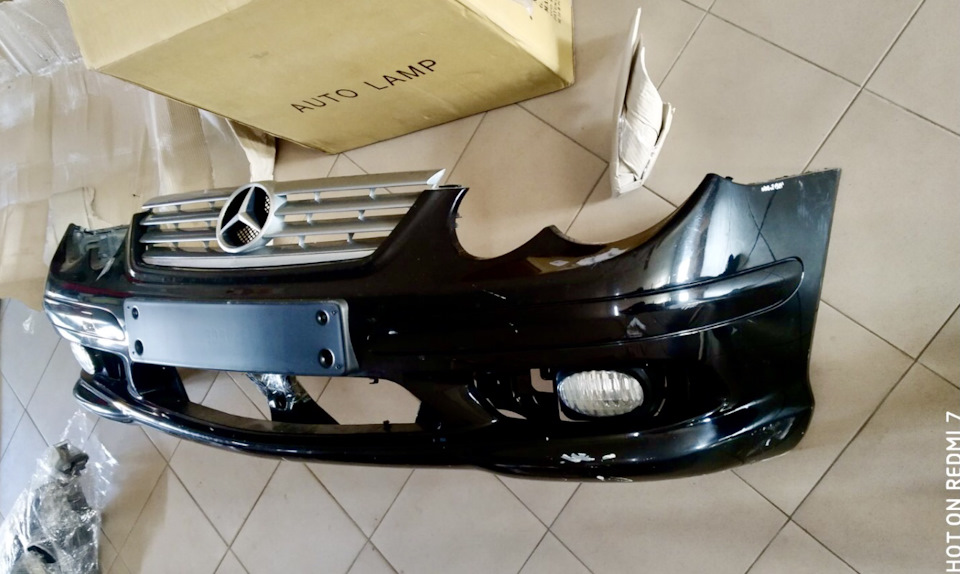 Бампер AMG cl203. Рестайлінг 1