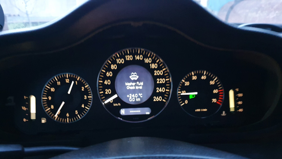 Приборка від w209 до w203 sport coupe 2