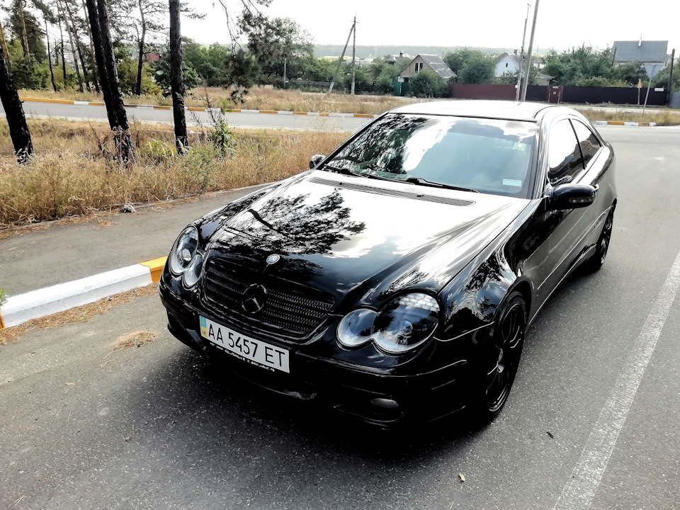 Проект тюнінг передніх фар cl203 w203 sportcoupe V2.0 3