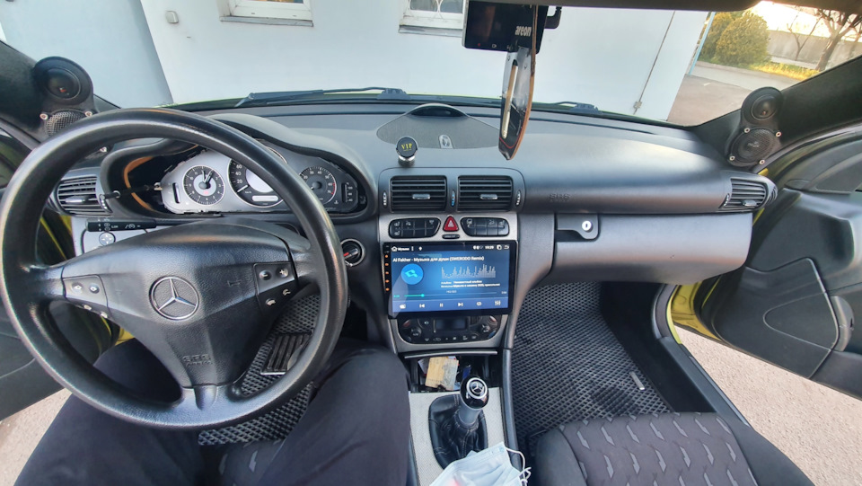 Сч Вч у стійки w203 купе 3