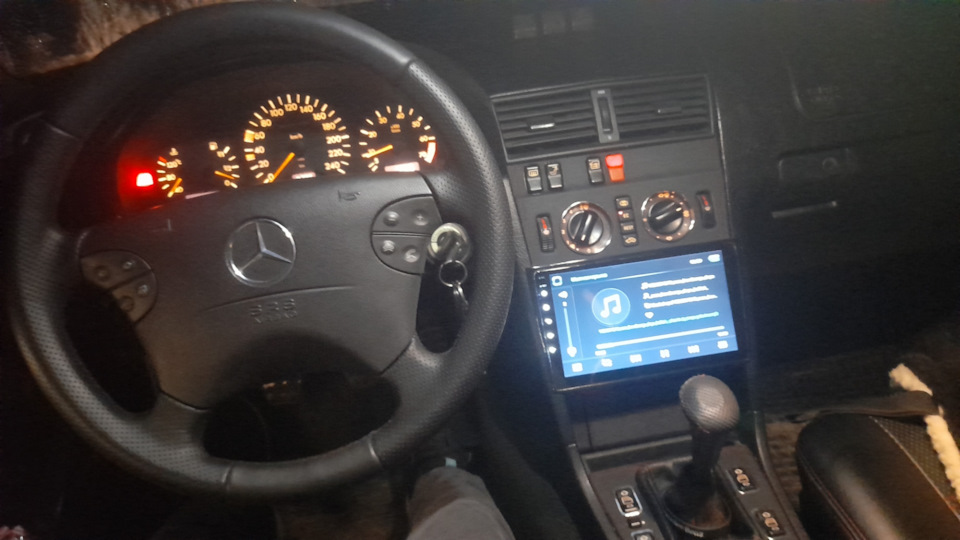 Встановив кермо від w210 2