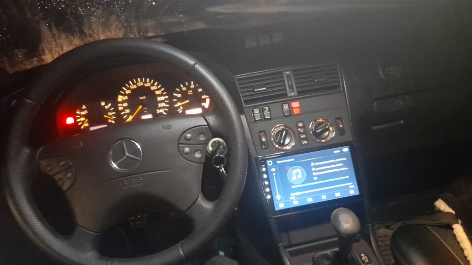 Встановив кермо від w210 1