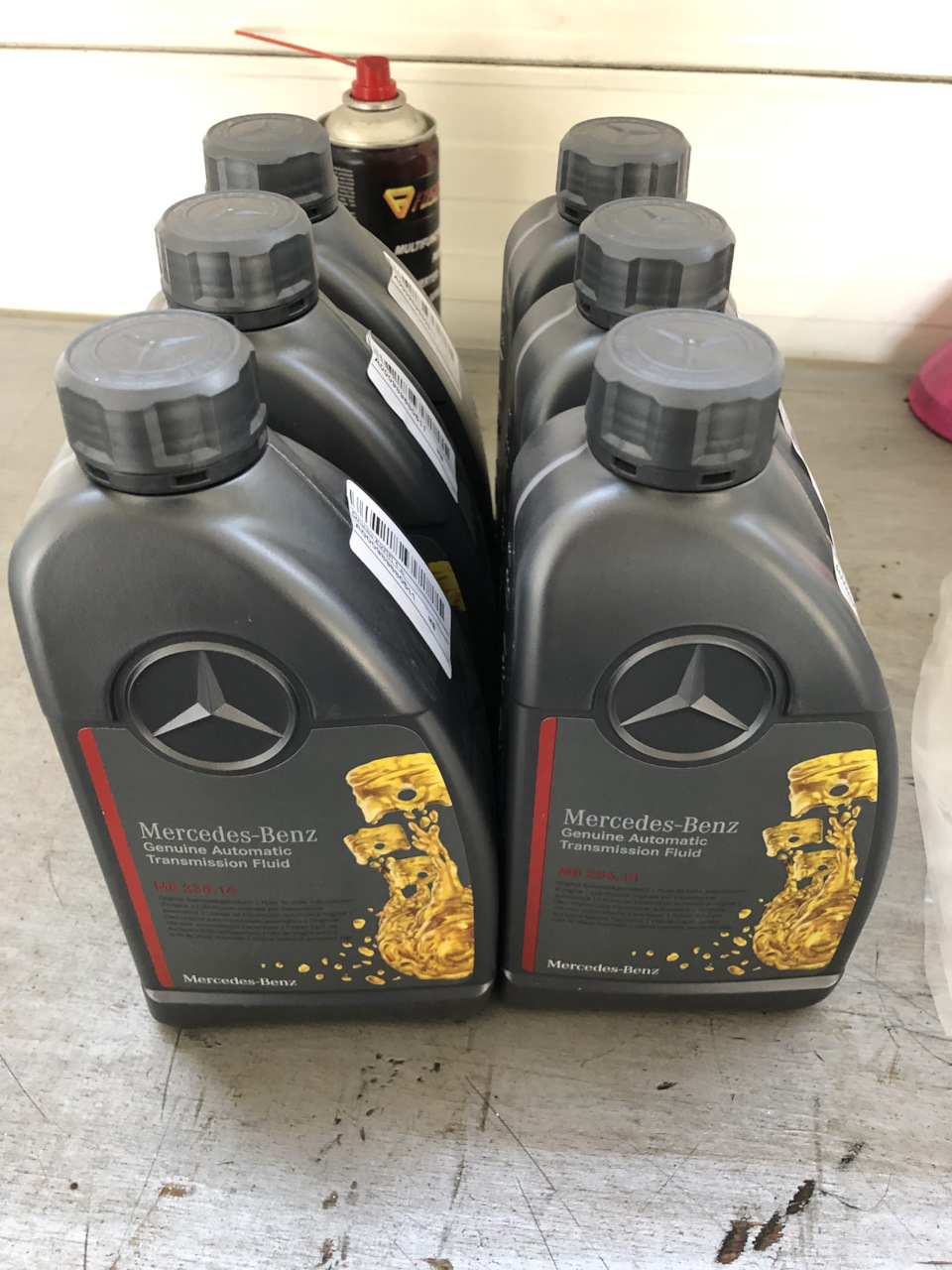 Часткова заміна мастила в АКПП 722.6 (5g tronic) 2