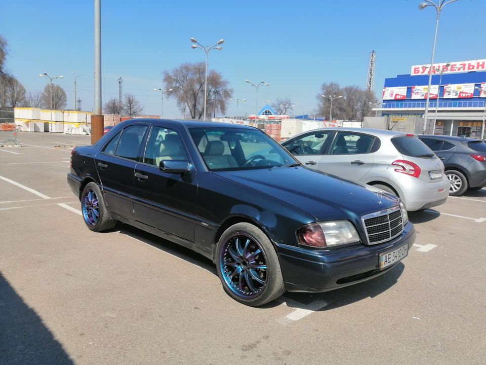 Обкатка R18 9J дисків на w202 3