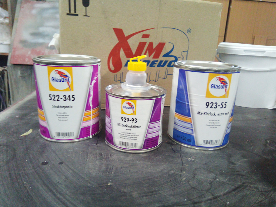 GLASURIT BASF, екстра мат структура 4