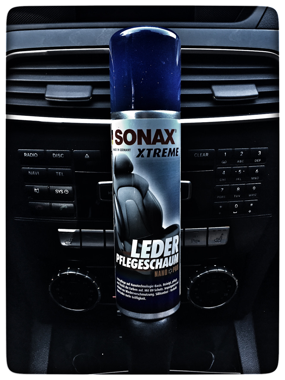 Чистка шкіри (SONAX XTREME LederPflegeSchaum NanoPro) 1