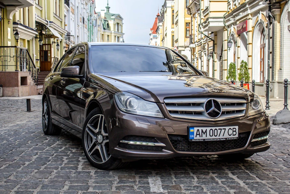Фотосет (Part 1). Mercedes C250 ٩(•500 Н*m•)۶ & Катя