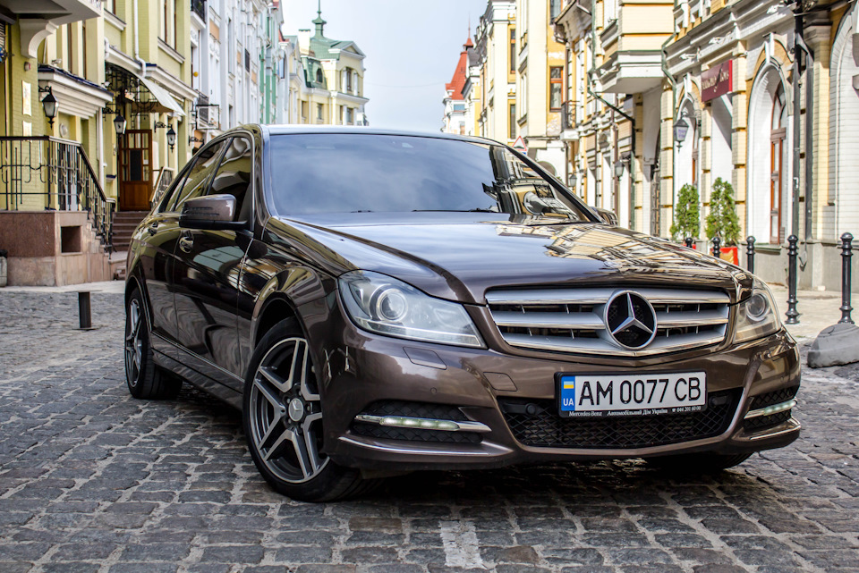 Фотосет (Part 1). Mercedes C250 ٩(•500 Н*m•)۶ & Катя 1