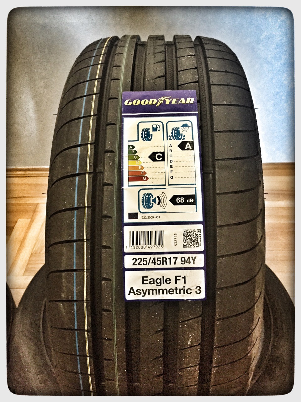 Goodyear Eagle F1 Asymmetric 3 225/45 R17 Part 1/4 2