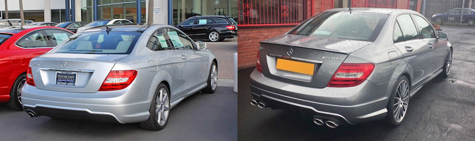 І все-таки він буде, вихлоп c63 AMG 1