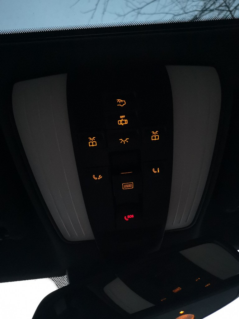 Плафони освітлення салону від W212 + планове ТО 5