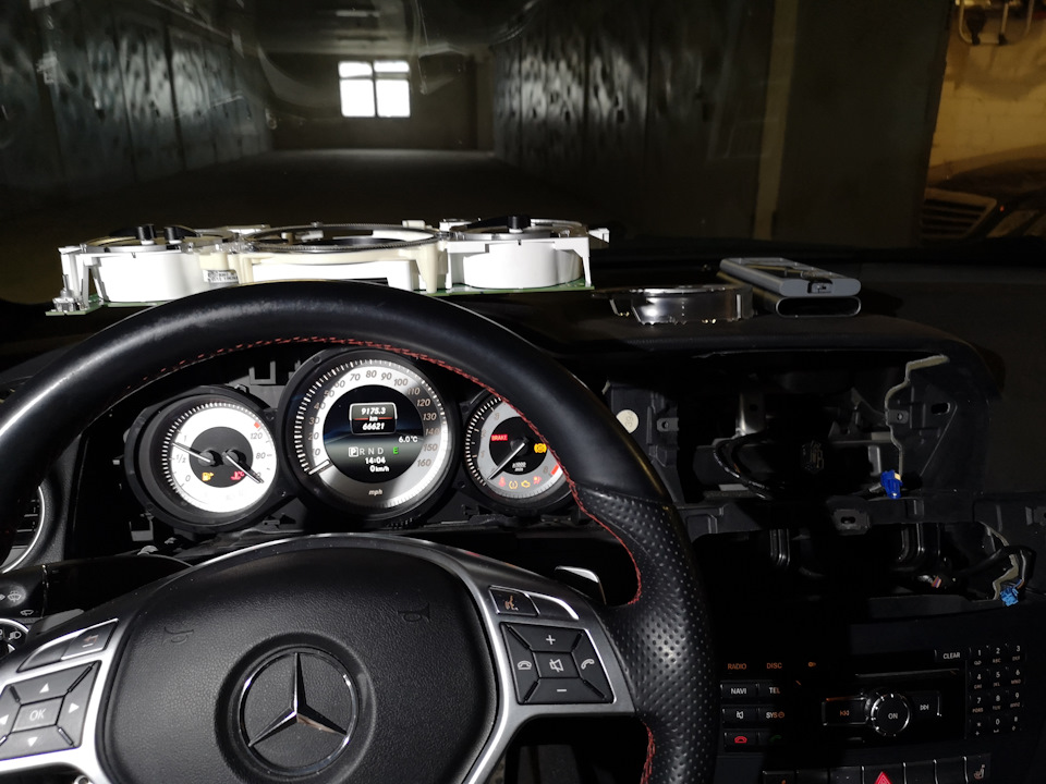 Заміна шкал приладки та AMG меню 1