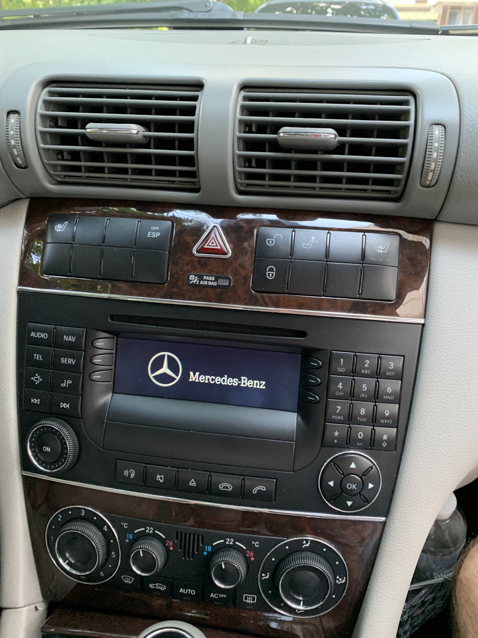 Доснащення. Заміна Audio 50 APS на Comand NTG 2.0 w203 1