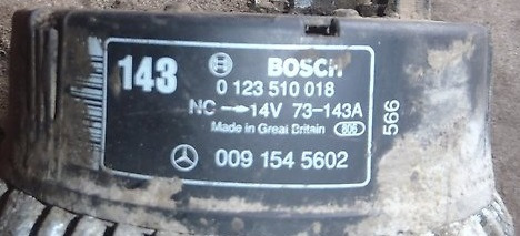 Заміна генератора 90А---150А 3