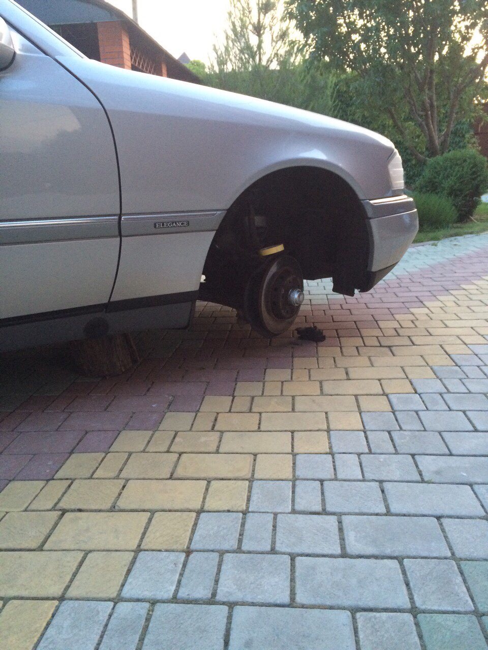 супорт w202 стук 2