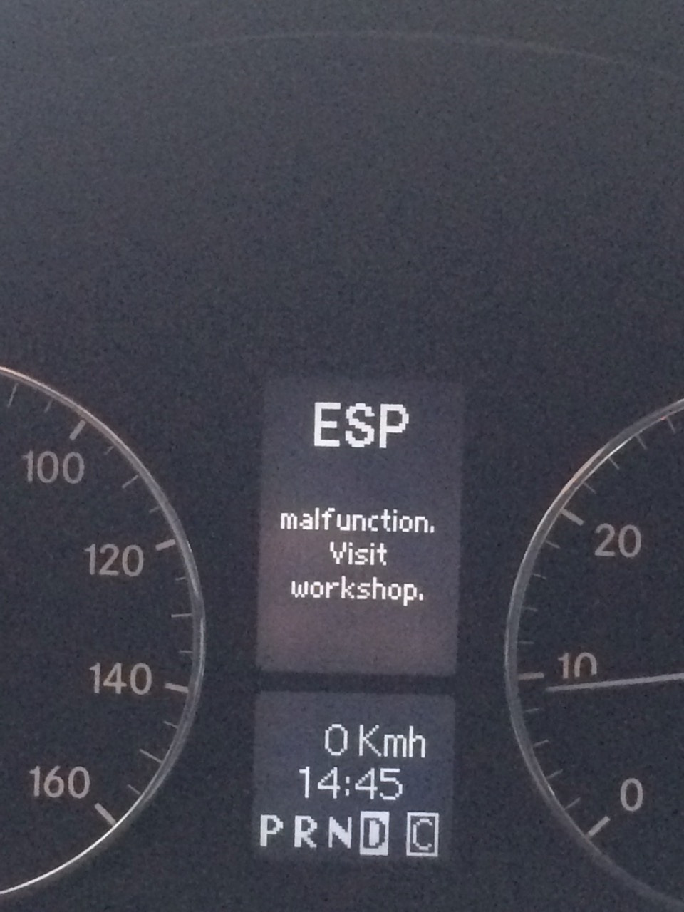 Беда не приходит одна: ошибка ESP malfunction visit workshop + Термостат 3