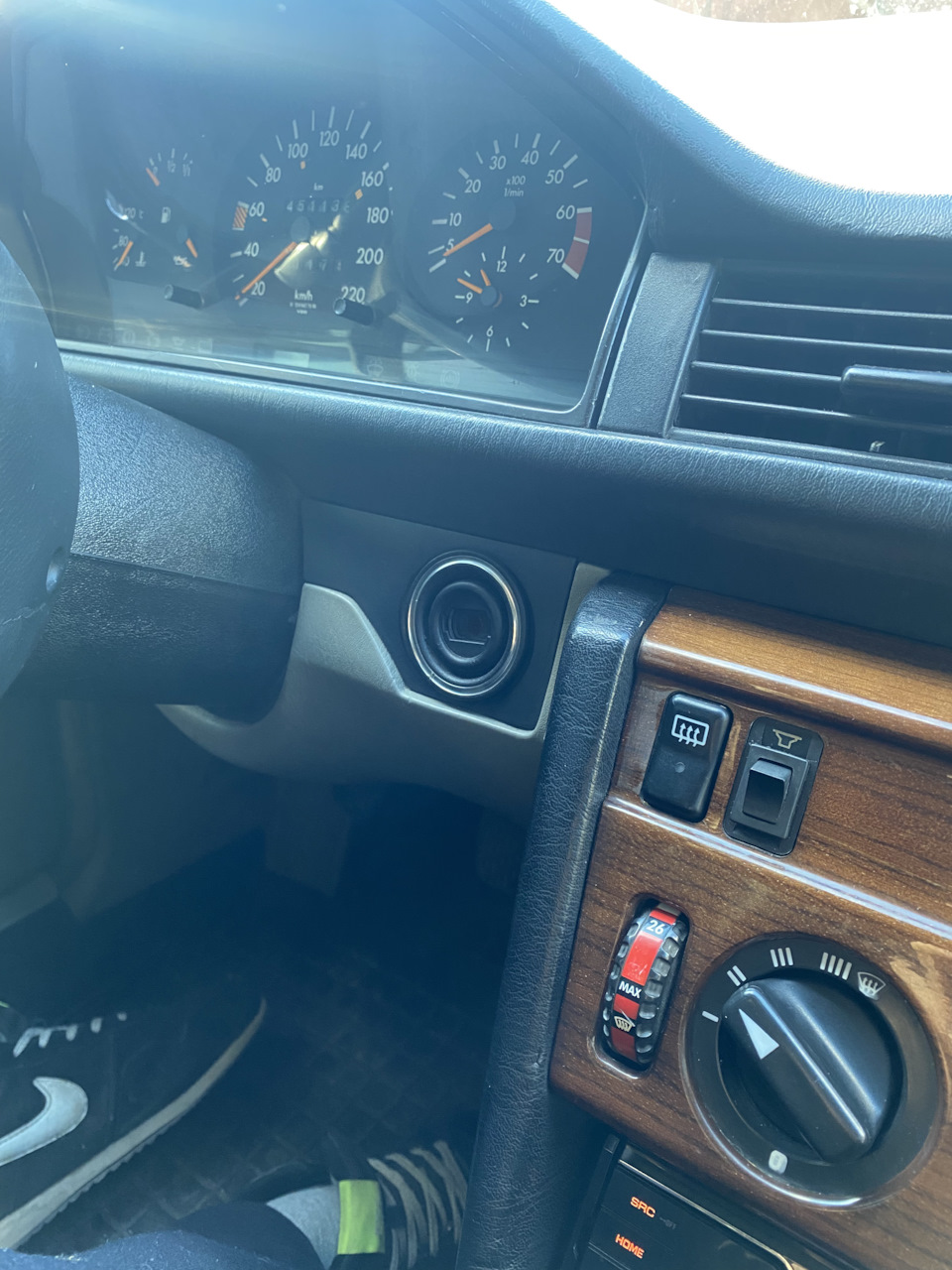 Ключ рибка в w124 1
