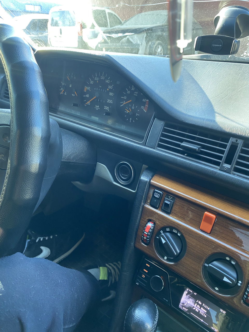 Ключ рибка в w124 2
