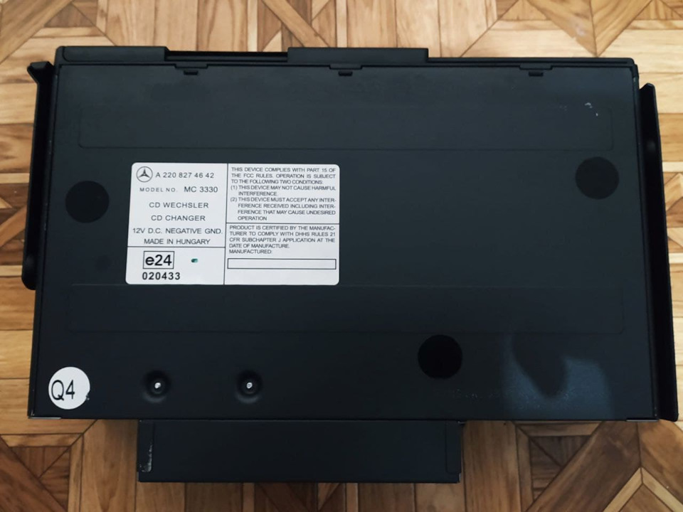 CD-чейнджер Mercedes Benz A 220 827 46 42 MC3330 5