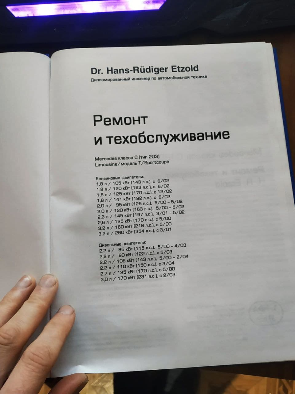 Книга W203 - Усьому Голова 2