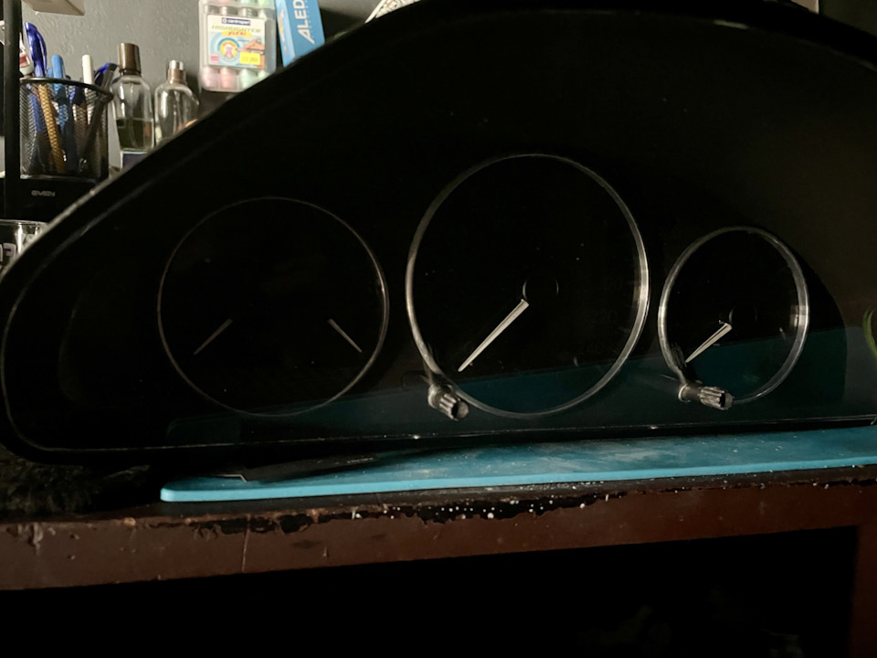 Пересвіт + шкали панелі приладів Mercedes w202 w210 4