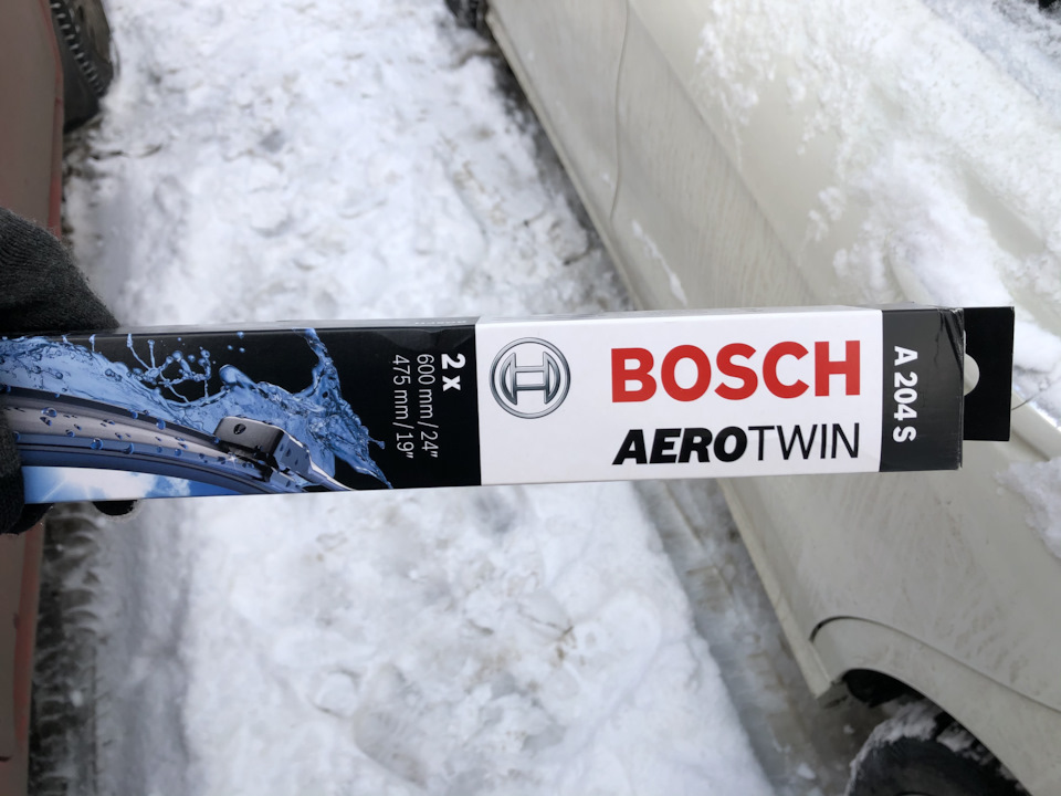 Склоочисники Bosch AeroTwin A204S 1