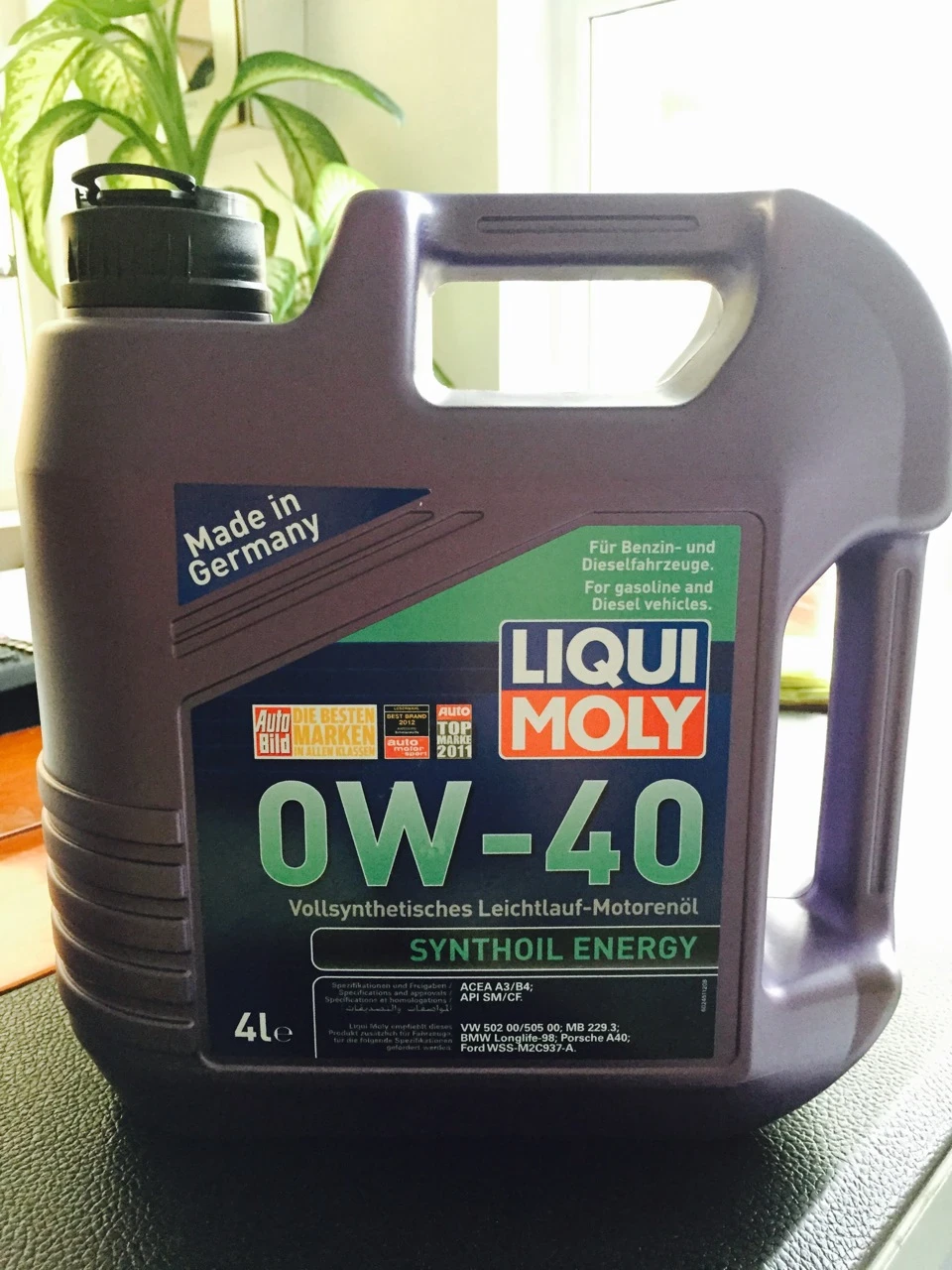 Лить или не лить Liqui moly 0w40