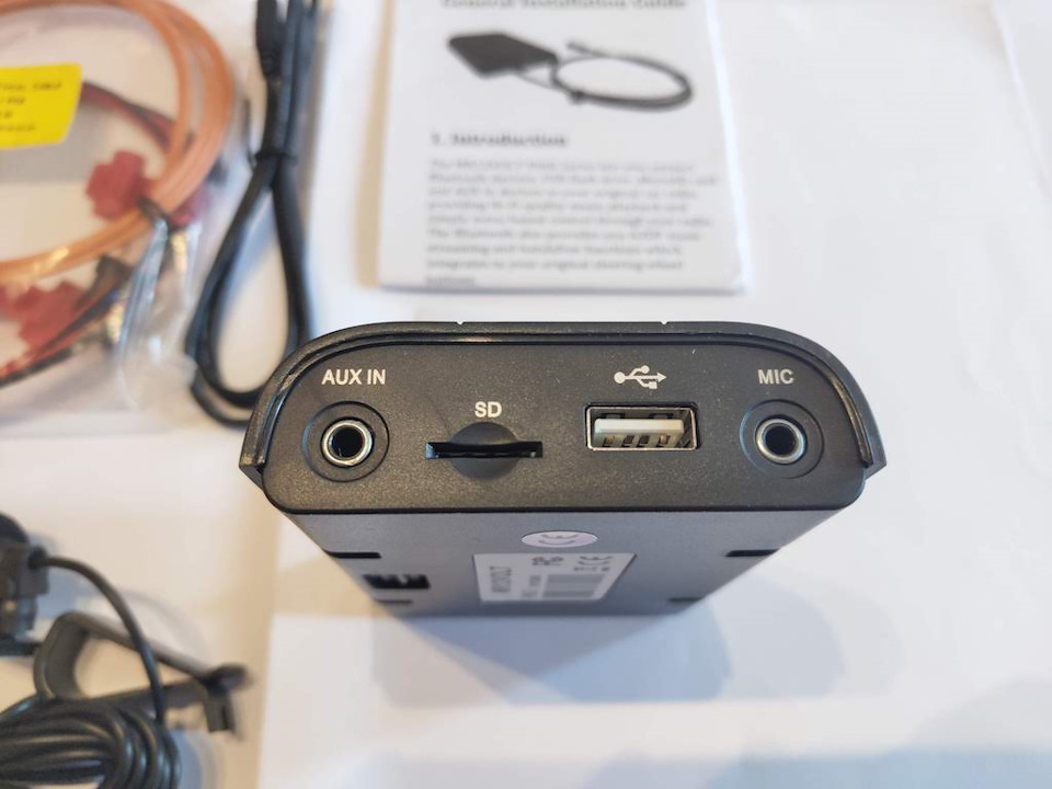 Японська COMAND: Bluetooth, MP3, WMA, USB, AUX, SD Card 5