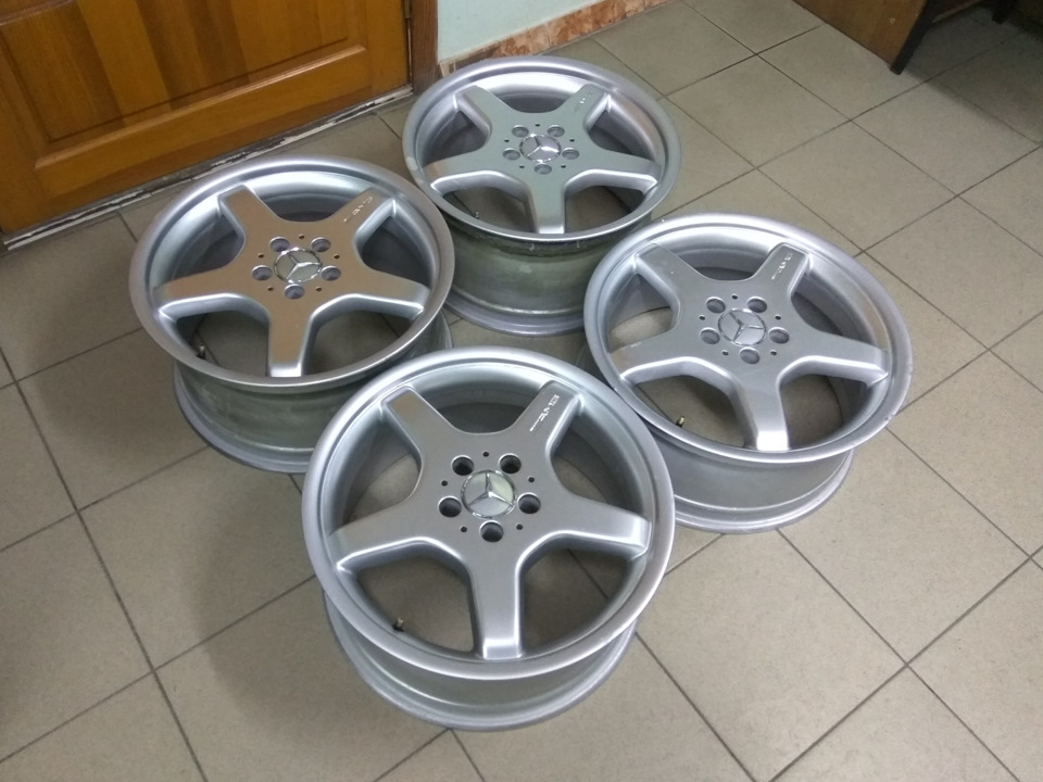 Нові колеса. AMG Style III 5-spoke 18x8J & 18x9J + MICHELIN 2