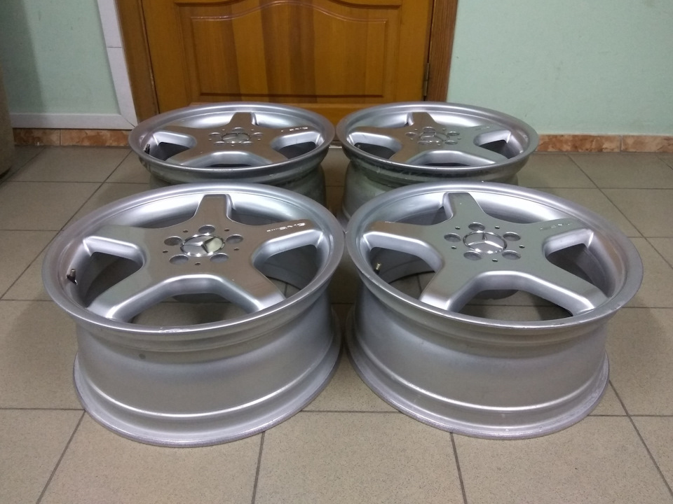 Нові колеса. AMG Style III 5-spoke 18x8J & 18x9J + MICHELIN 5