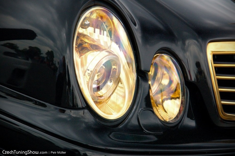 Gold CLK W208 2