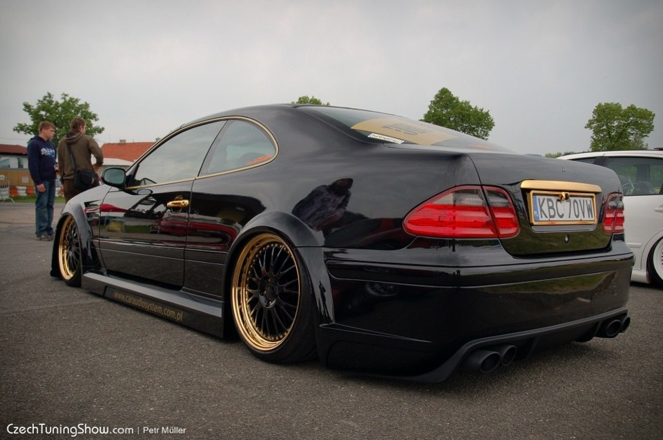 Gold CLK W208 4