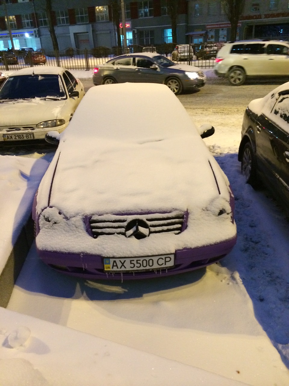 Бампер на зиму) 3