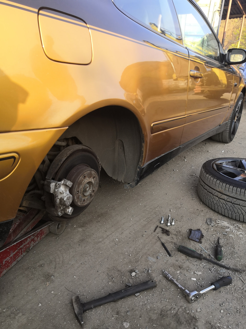 Зміна гальм по колу. 5